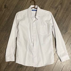 Boys (16) White Perry Ellis Dress Shirt